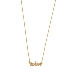 Kate Spade New York 'Say Yes' "Taken" Necklace